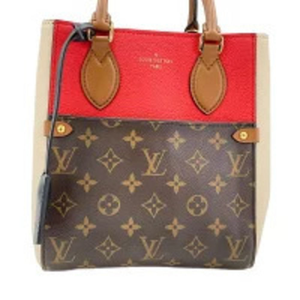 Louis Vuitton Monogram Fold Tote Bag Black